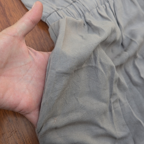 Ladies Linen Midi Dress - Picture 4 of 7